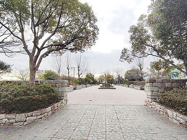 下の池公園（約795m）