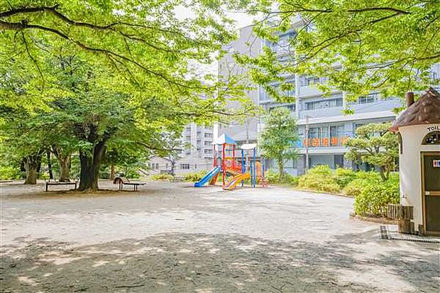 一ツ木公園(約1,035m)