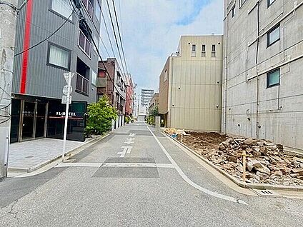 前面道路