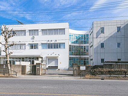 川口市立十二月田中学校 561m