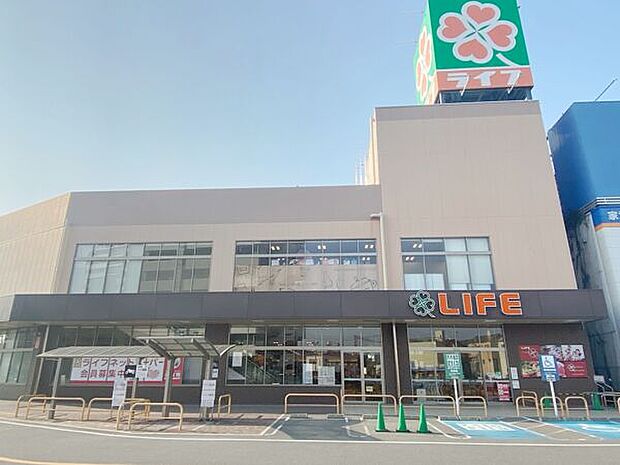 ライフ東淡路店(約470m)