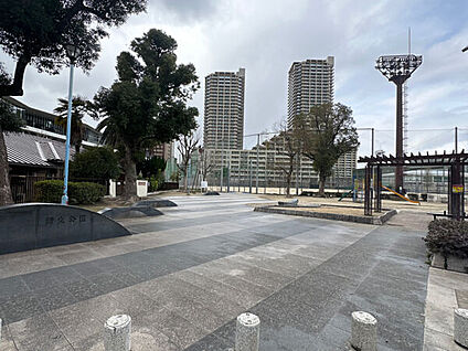蒲生公園 715m