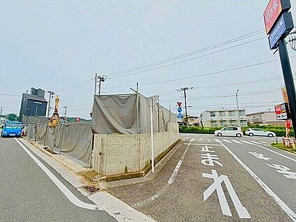 前面道路