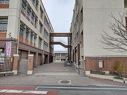 八尾市立曙川中学校 711m