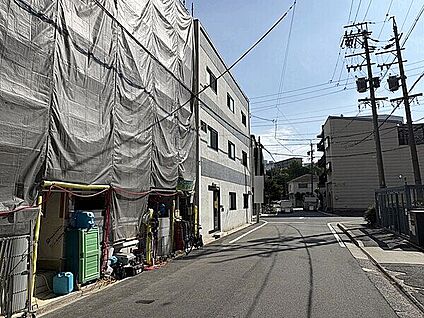 前面道路