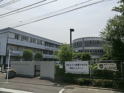 さいたま市立大宮八幡中学校 416m