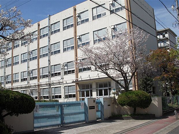 名古屋市立本城中学校(約978m)
