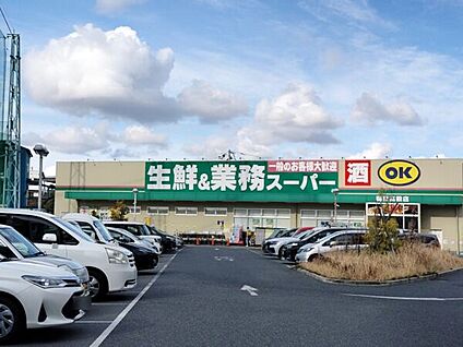 生鮮＆業務スーパー ボトルワールドOK 関目高殿店 857m