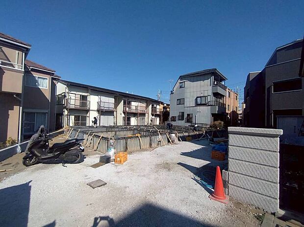 【現地写真【2026年2月撮影】】全４棟の新しいコミュニティが誕生します！