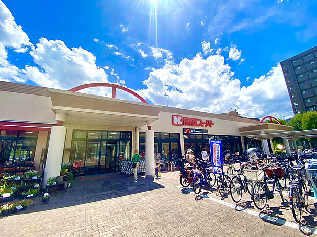 関西スーパー佐井寺店(約400m)