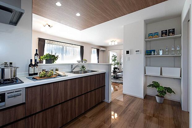 【キッチン】(同仕様の建物の画像になります)
