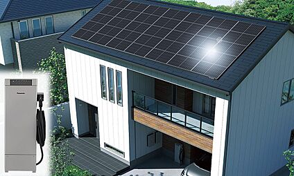 太陽光パネル・蓄電池V2H