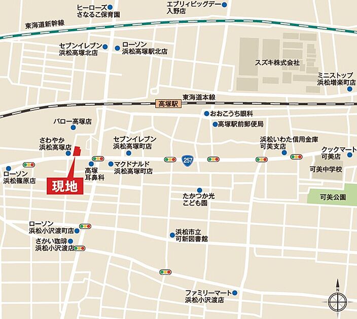 交通図