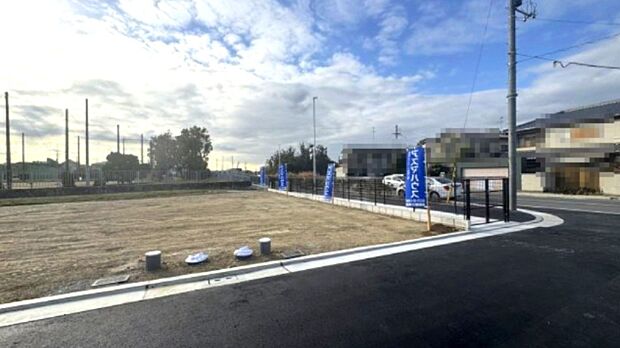 【【13号地】】13号地はゆったり38.57坪ございます！（1月26日撮影）