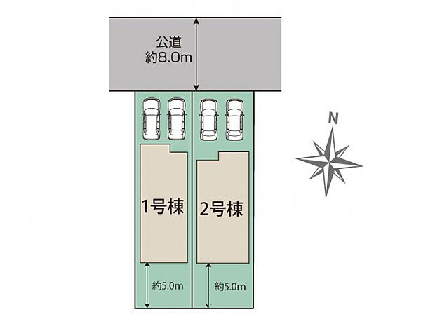 名古屋市西区清里町2棟 区画図