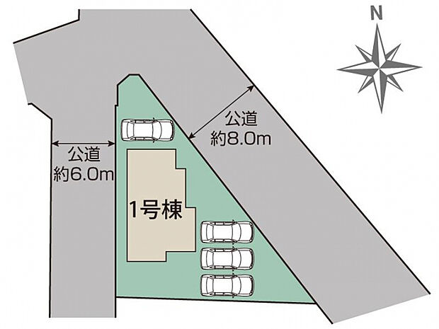 名古屋市港区船頭場2丁目2期1棟 区画図