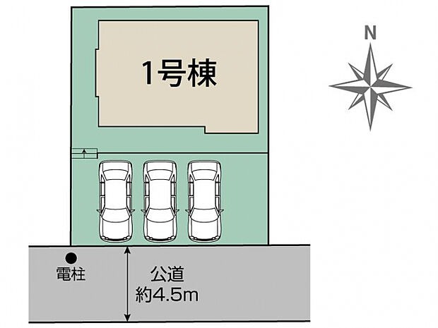 千葉市若葉区大宮台5丁目1棟 区画図