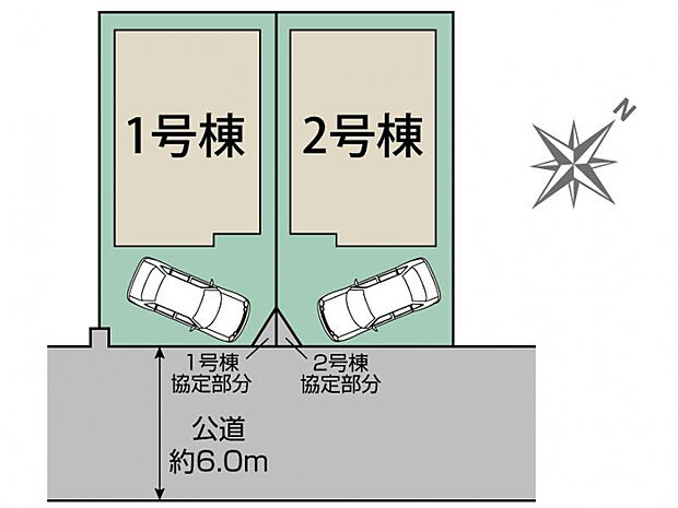千葉市美浜区高浜6丁目2棟 区画図