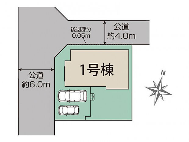 船橋市松が丘3丁目1棟 区画図