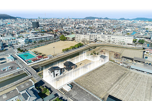 掲載の航空写真は現地周辺を撮影（2025年1月）し、CG加工を施したものです。
掲載の施設写真は現地周辺を撮影（2024年6月・12月、2025年1月）したものです。