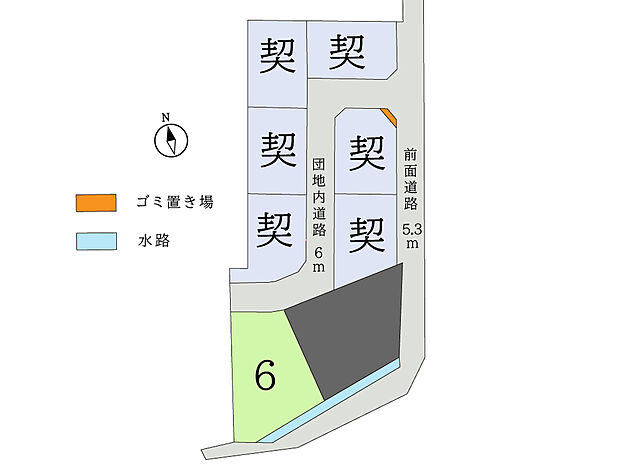 区画図