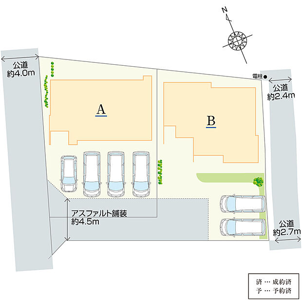 敷地面積60坪以上、建物面積42坪以上のゆとりある住まい。5LDK+多彩な収納で快適な住まいをサポートします。お問合せお待ちしております。