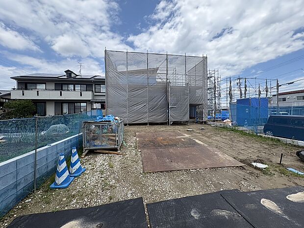 【【A棟　外観】】現在建築中です。建築中でも近くの完成物件のご見学が可能です！