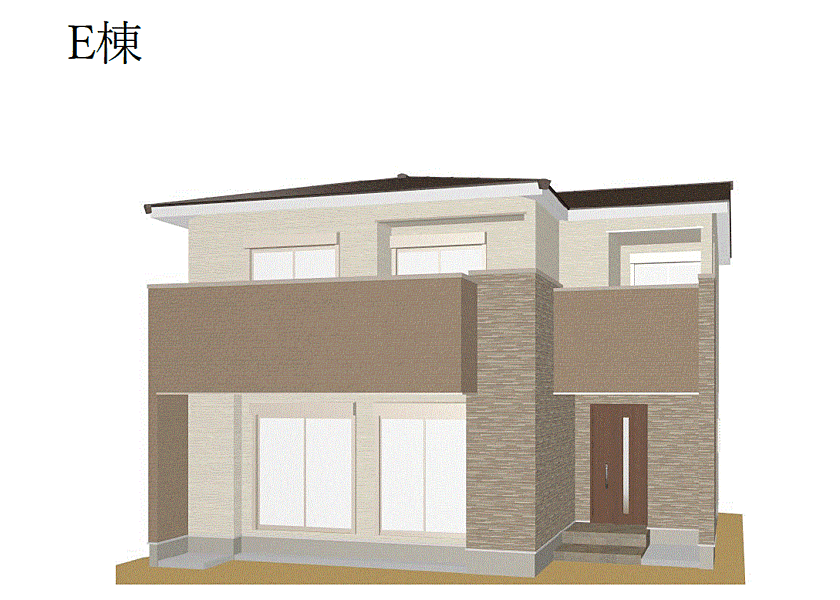 E棟　完成予想図