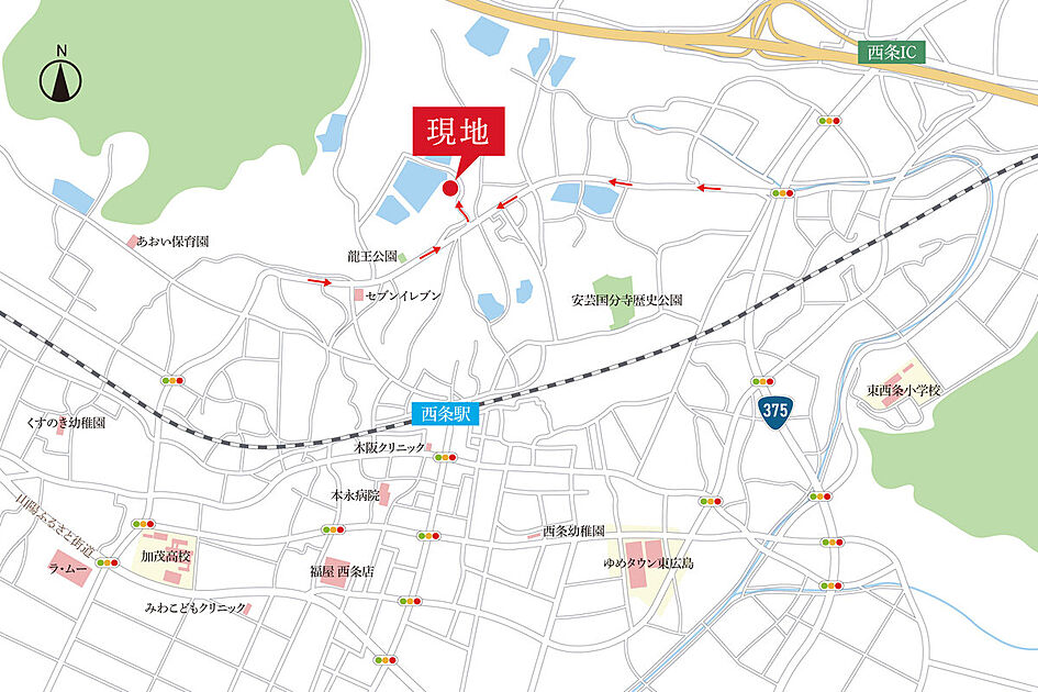 交通図