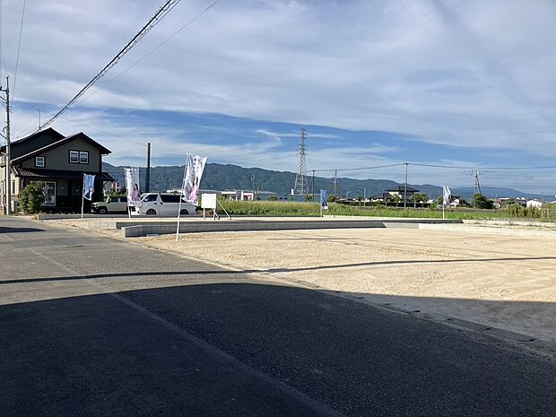 サニーガーデン佐賀高木瀬 分譲地現況(造成後)