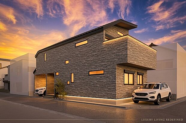 ※パース内の家具・調度品・植栽等は配置例（演出用イメージ）であり、実際には設置されません。