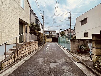 前面道路
