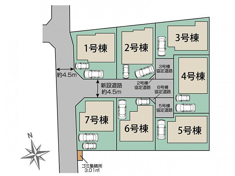 横浜市瀬谷区宮沢2丁目7棟 区画図