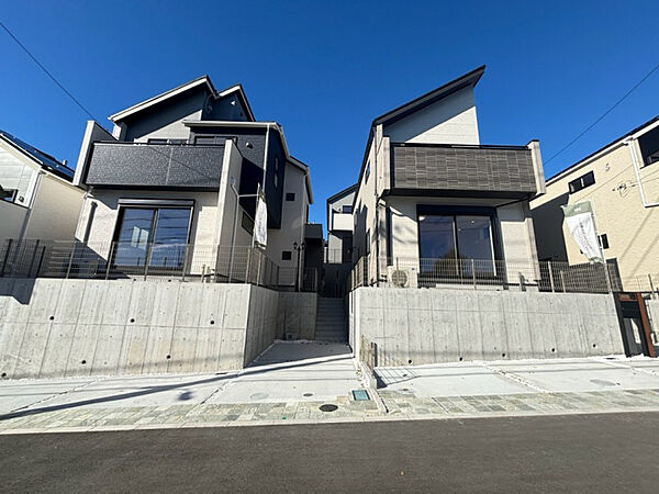 13.14号棟外観　耐震・制震性を兼ね備えたデザイン住宅