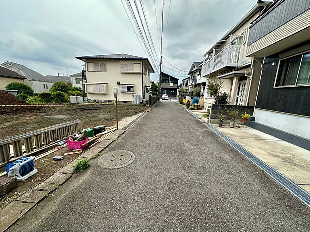 【現地写真】　3棟とも異なるプラン！外観・内観ともにデザインにこだわった建売住宅☆