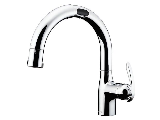 【その他画像】【タッチレス浄水栓】水栓に触れなくてもセンサーに手をかざすだけで吐水・止水ができます。浄水器はカートリッジの交換時期が近づくと操作パネル上でお知らせ表示。ひと目で確認できるので、見落としもなく安心です