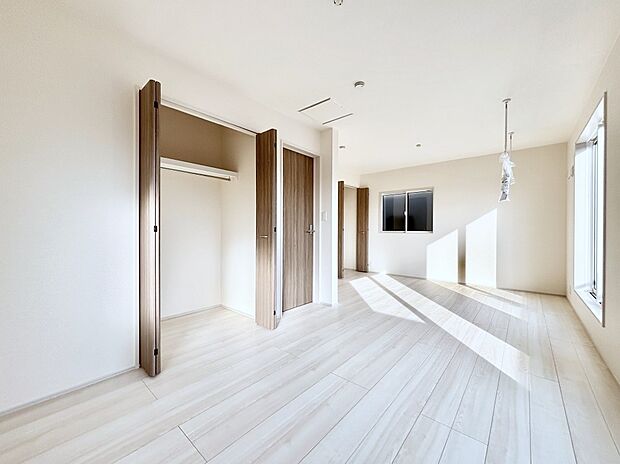 将来は2部屋にすることもできますね。お年頃になったら夢の個室にチェンジ!