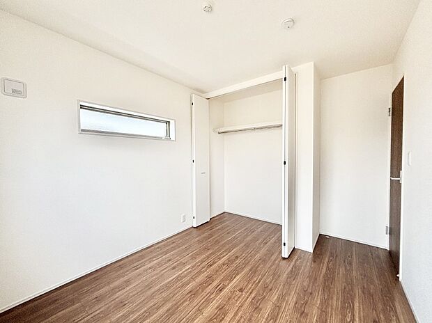 収納が充実しているので、居住スペースを広く使えます。