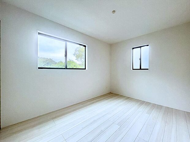 2面採光を確保した明るい空間。家族みんなが快適な暮らしを実現する設計です。