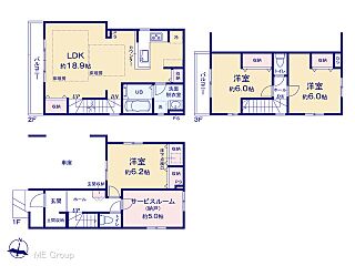 板橋区赤塚２丁目　８期　新築一戸建て　全３棟 その他