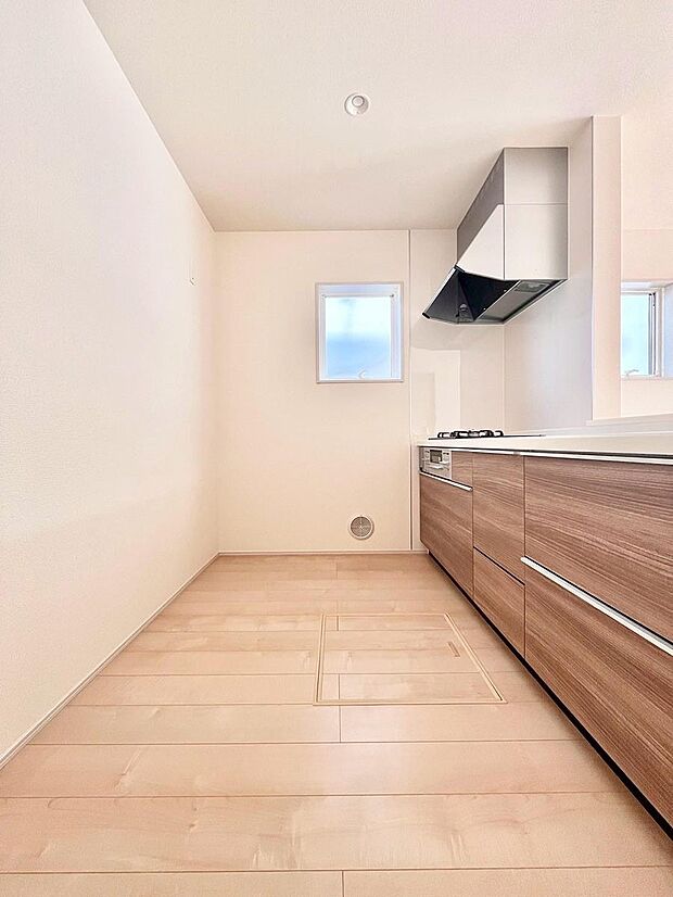 ゆとりあるキッチンではご家族と楽しくお料理ができます。