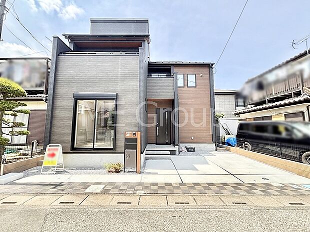 上質感あふれる外観デザイン。魅力の住まいを実現。 