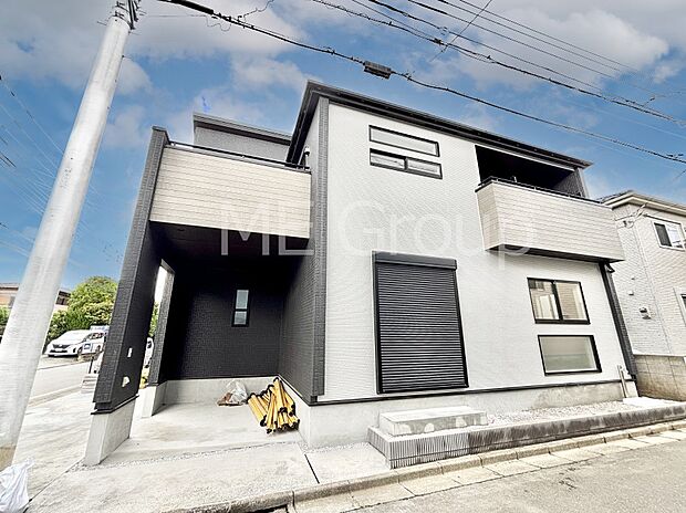 上質感あふれる外観デザイン。魅力の住まいを実現。
