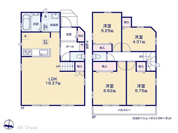 【4LDK】図面と異なる場合は現況を優先