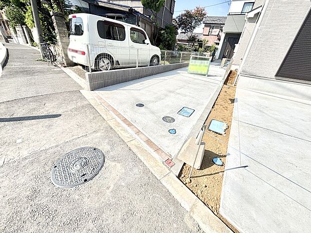 【駐車場】生活に欠かせない駐車スペース。