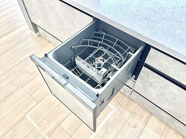 【食洗機】面倒なお片づけは食洗機にお任せ!家事の負担が減って、時間にも気持ちにもゆとりができます。