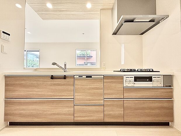 【キッチン】お料理を効率的に、楽しく!システムキッチン