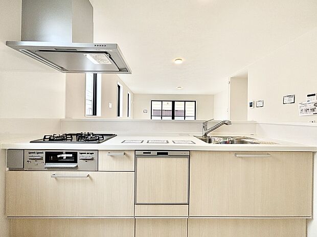 【キッチン】お料理を効率的に、楽しく!システムキッチン