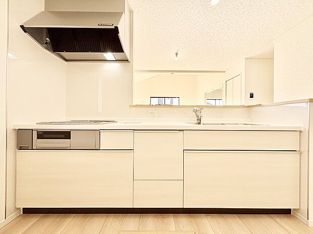 【キッチン】お料理を効率的に、楽しく！システムキッチン