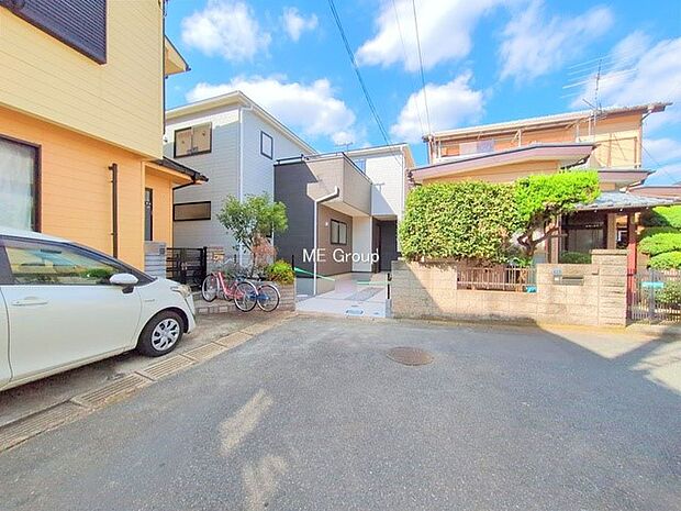 【前面道路含む現地写真】堂々完成!! ここから始まる新生活を応援いたします!